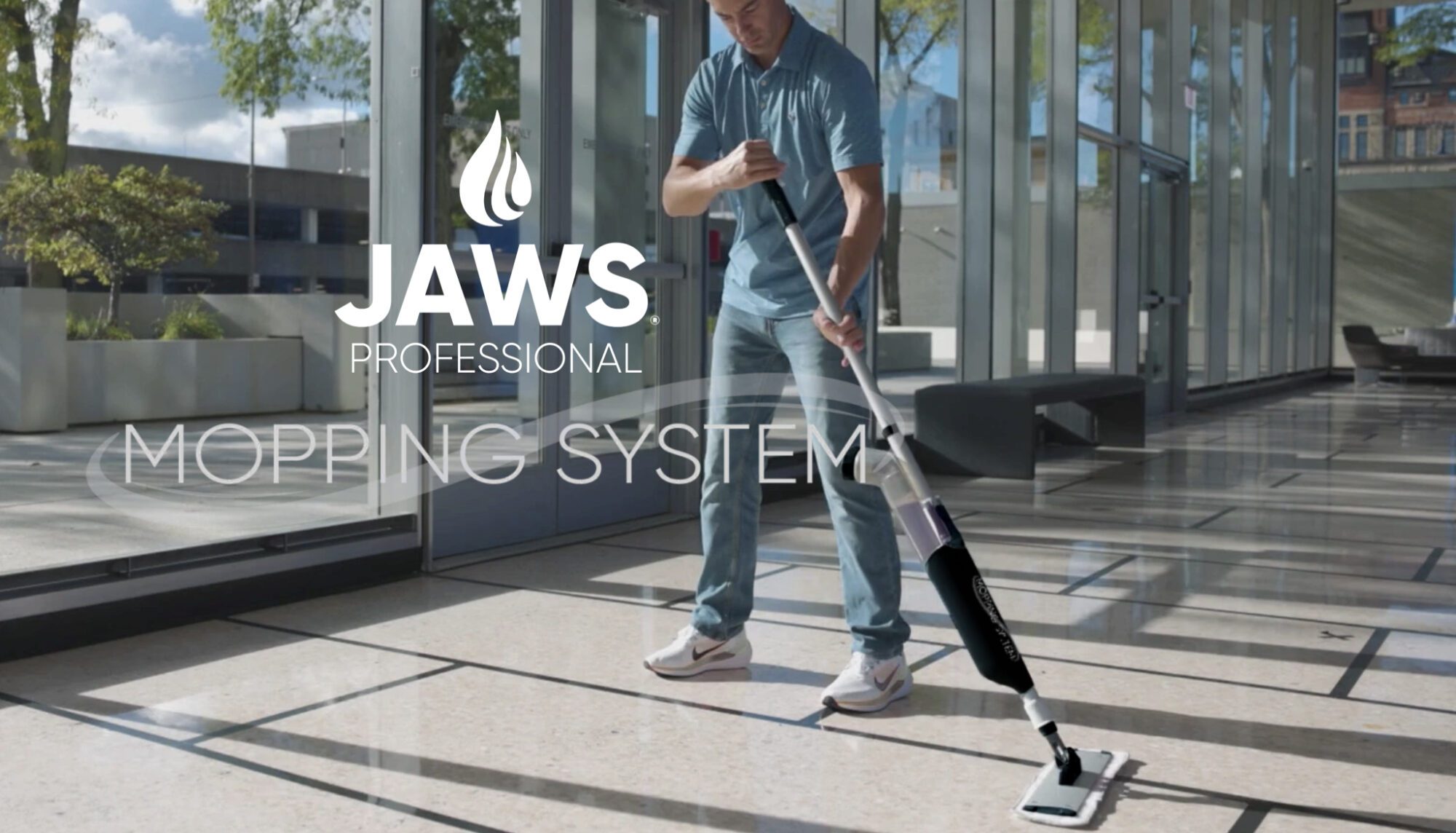 JAWS Professional Mopping System - 3 Replacement Mop Heads - JAWS-3003-CS -  Copy - Texas Technologies, Packaging Solutions